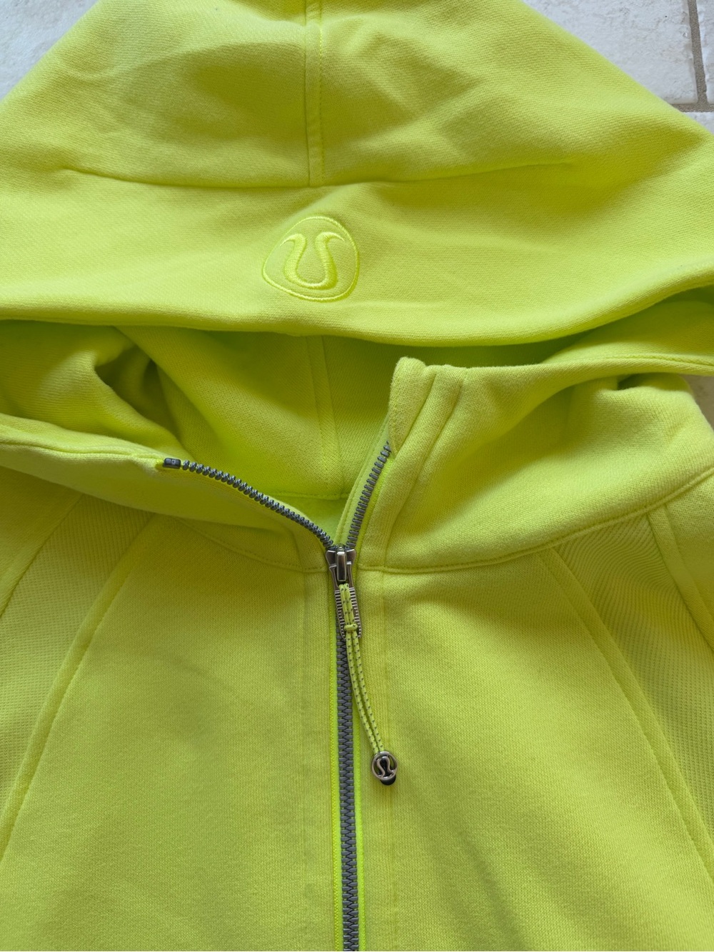 LULULEMON Scuba Oversized 1/2 Zip Hoodie Sweatshirt Medium Large - Picture 2 of 4